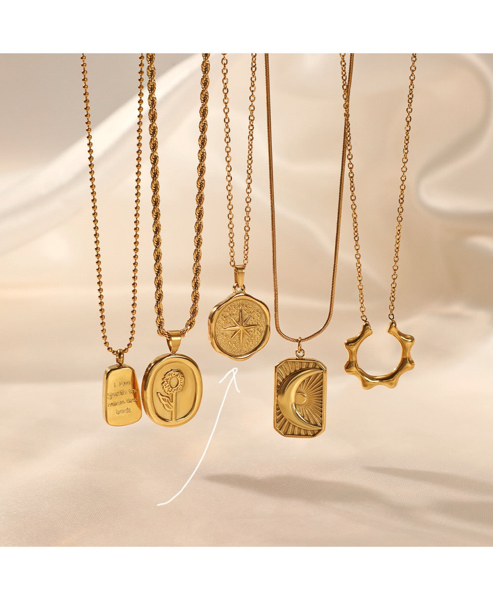 Collar Medalla Estrella