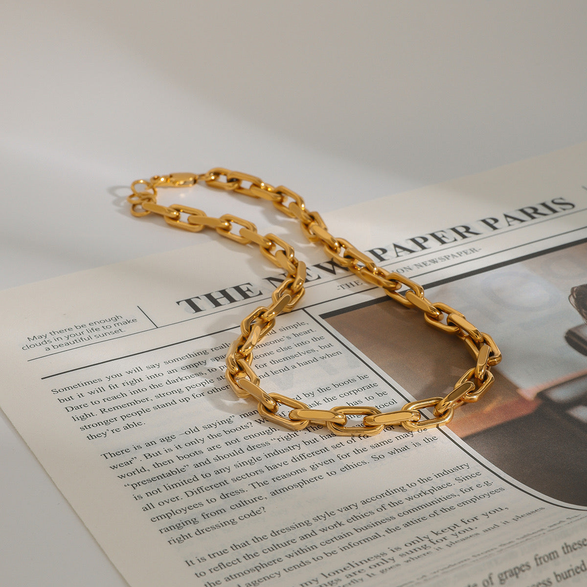 Collar Cadena Gruesa