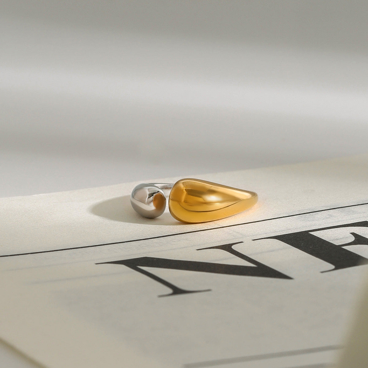 Anillo Abierto Dual
