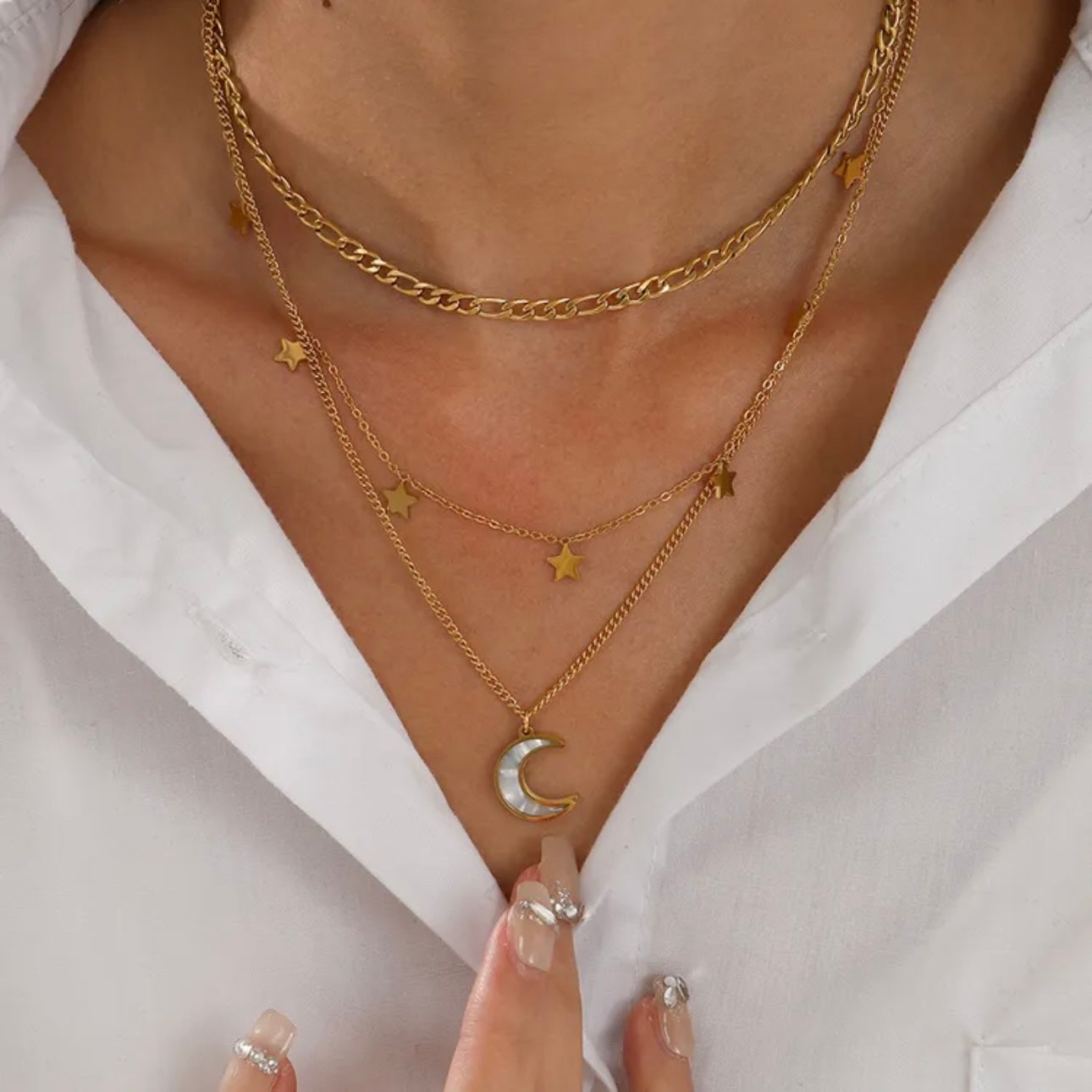 Conjunto white moon