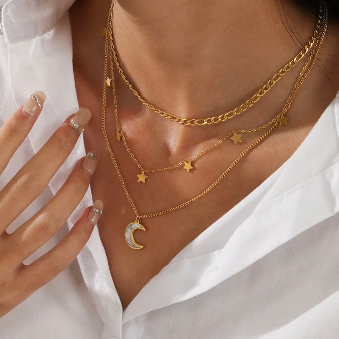 Conjunto white moon