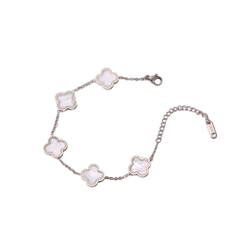 Pulsera Luck Plateada