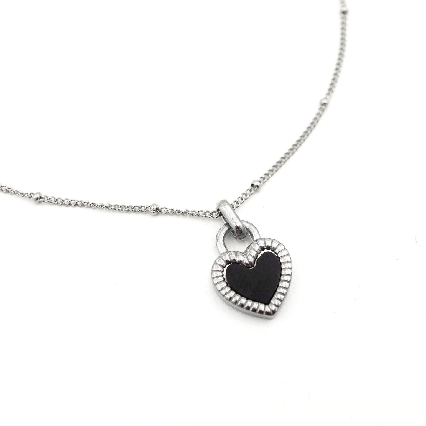 Collar Corazon Doblevista