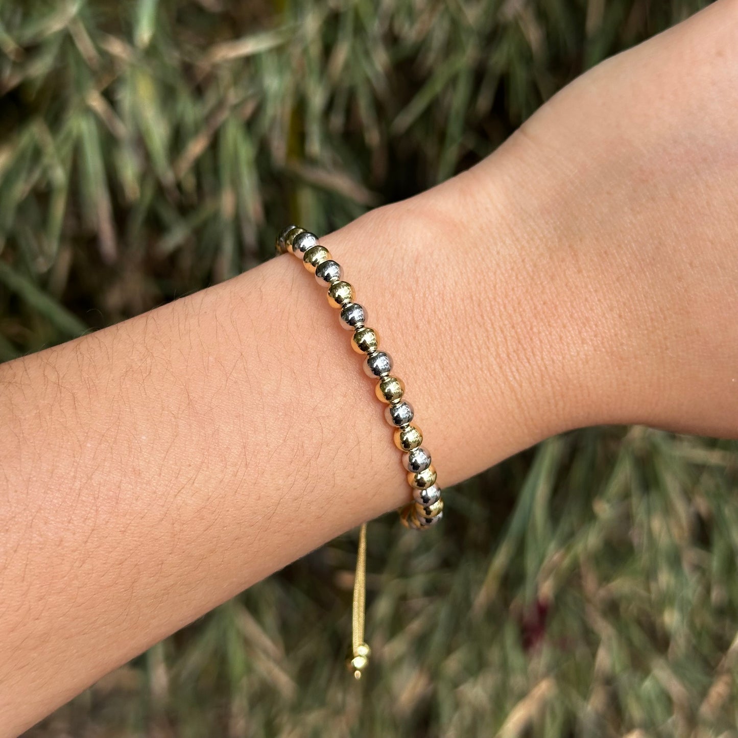 Pulsera Bolitas Dual