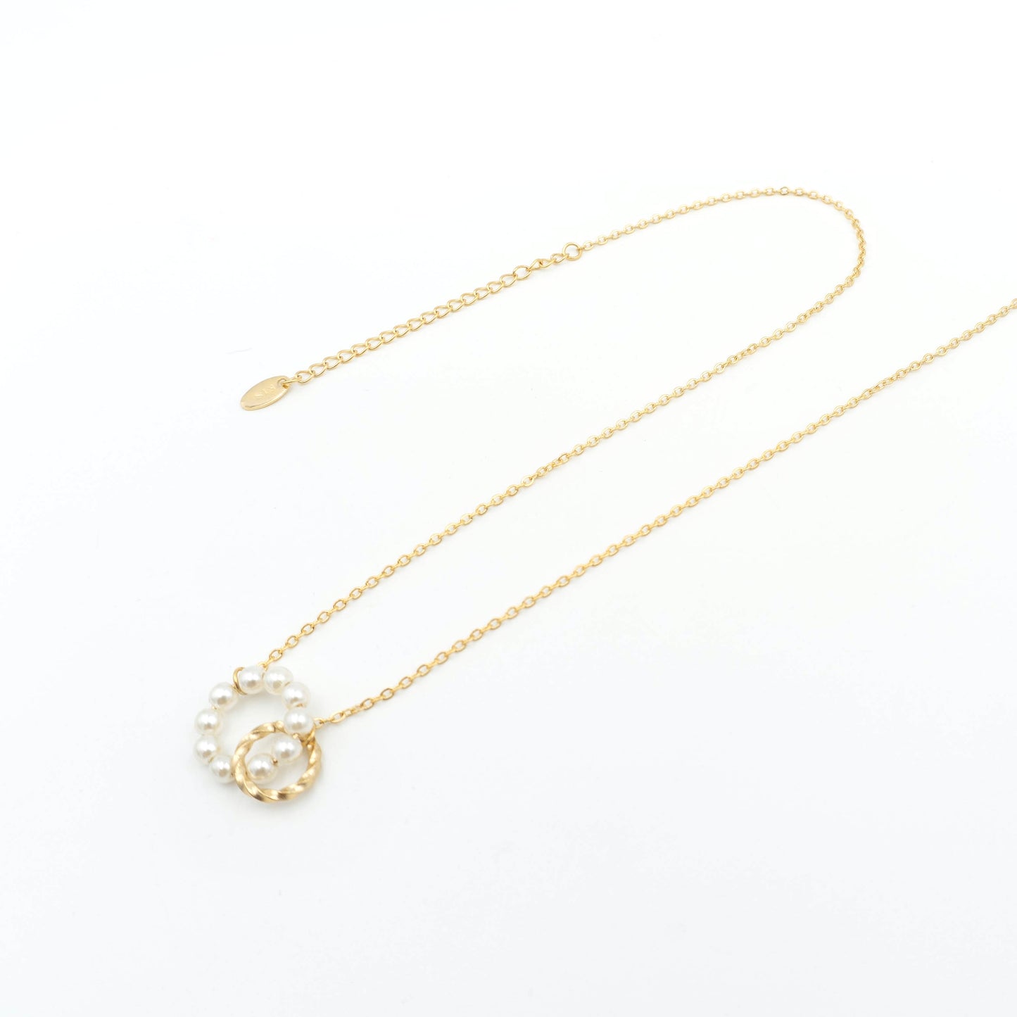 Collar Circulo Perla