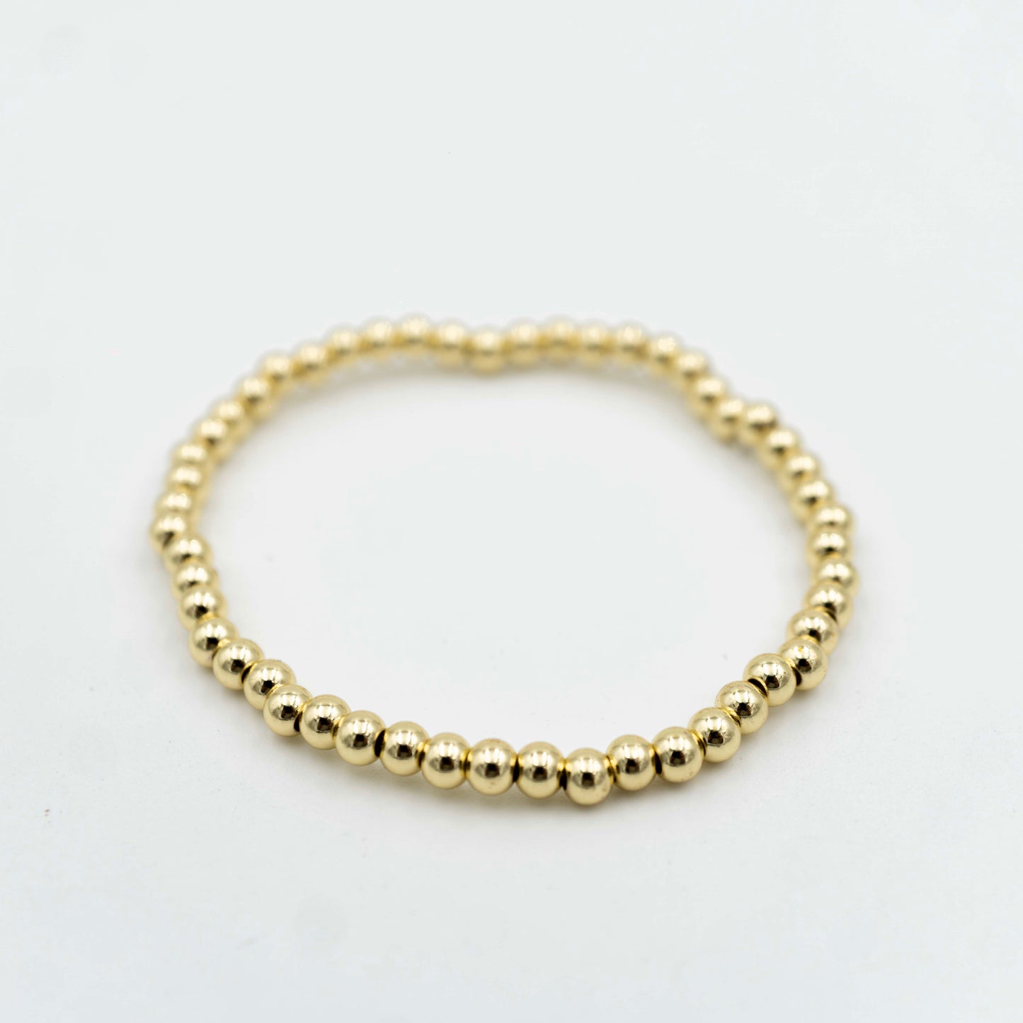 Pulsera Bolitas Dorada (Chapa)