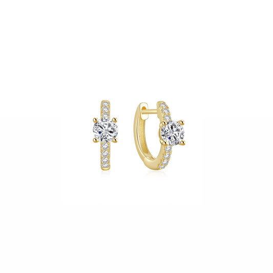Arracadas Zirconia .925
