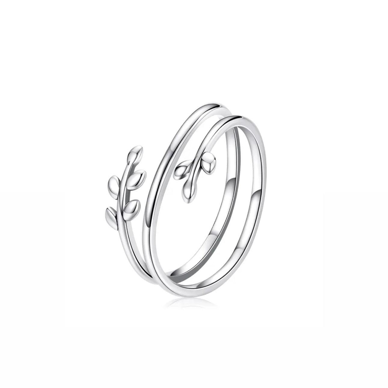 Anillo Hojas .925