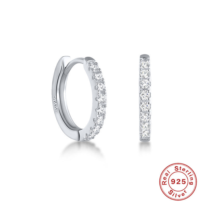 Arracadas Zirconia Mini .925