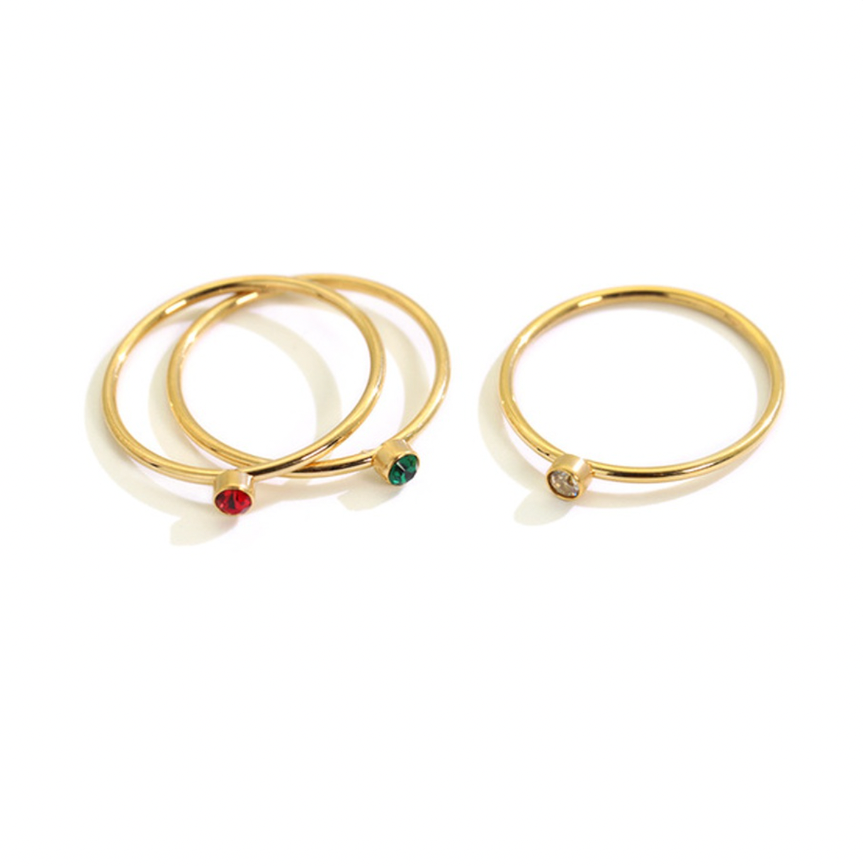 Anillo Zirconia Verde