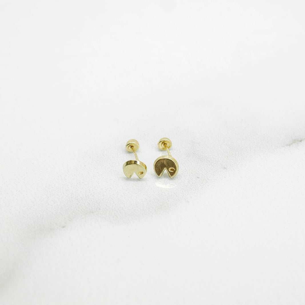 Piercing Pac Man Oro 10k (precio por 1 arete)