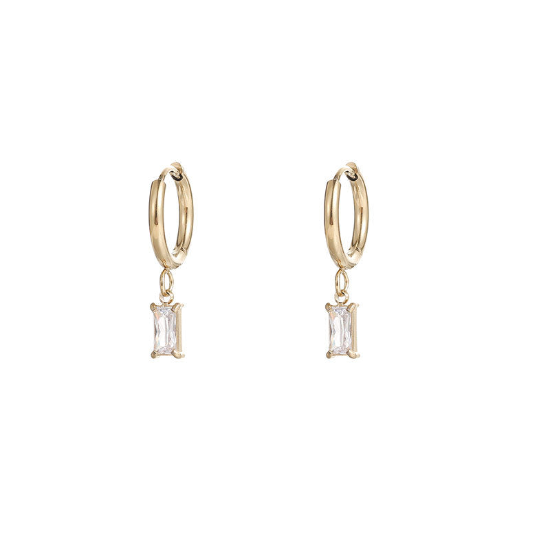 Aretes White Square
