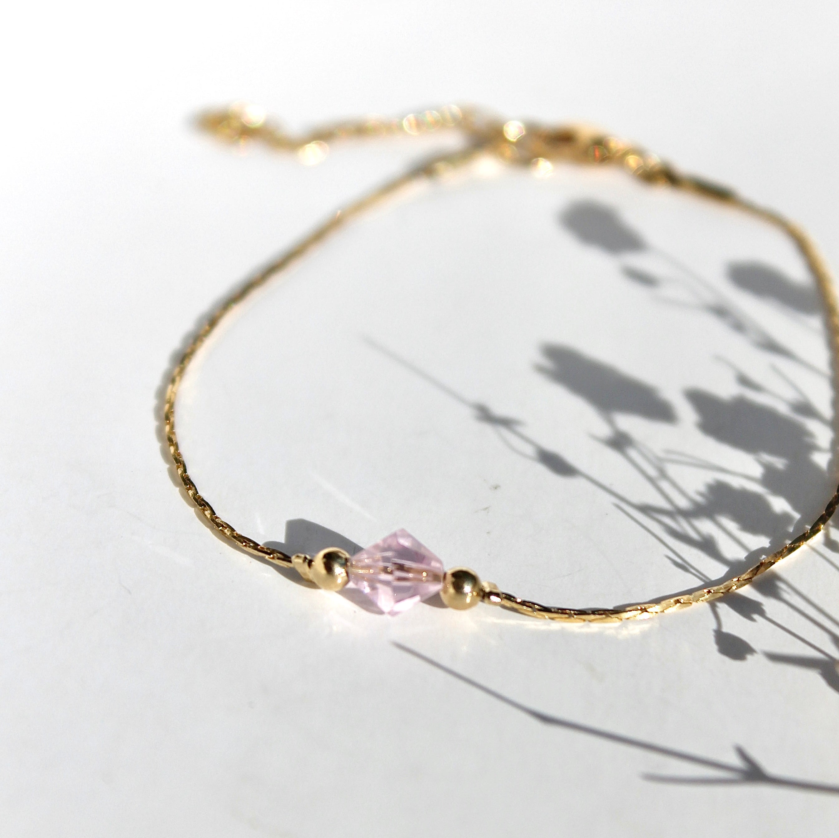 Pulsera Piedra Rosa