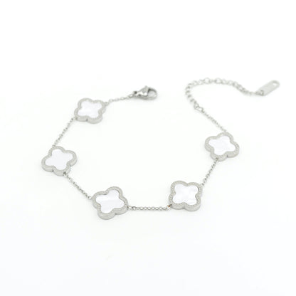 Pulsera Luck Plateada