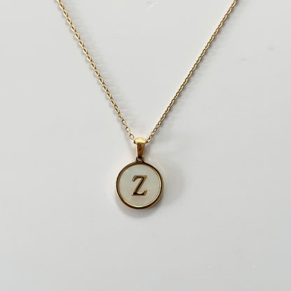 Collar Letra Blanca