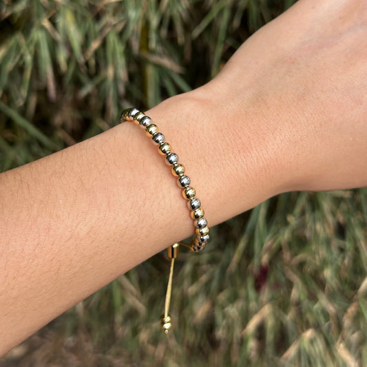 Pulsera Bolitas Dual