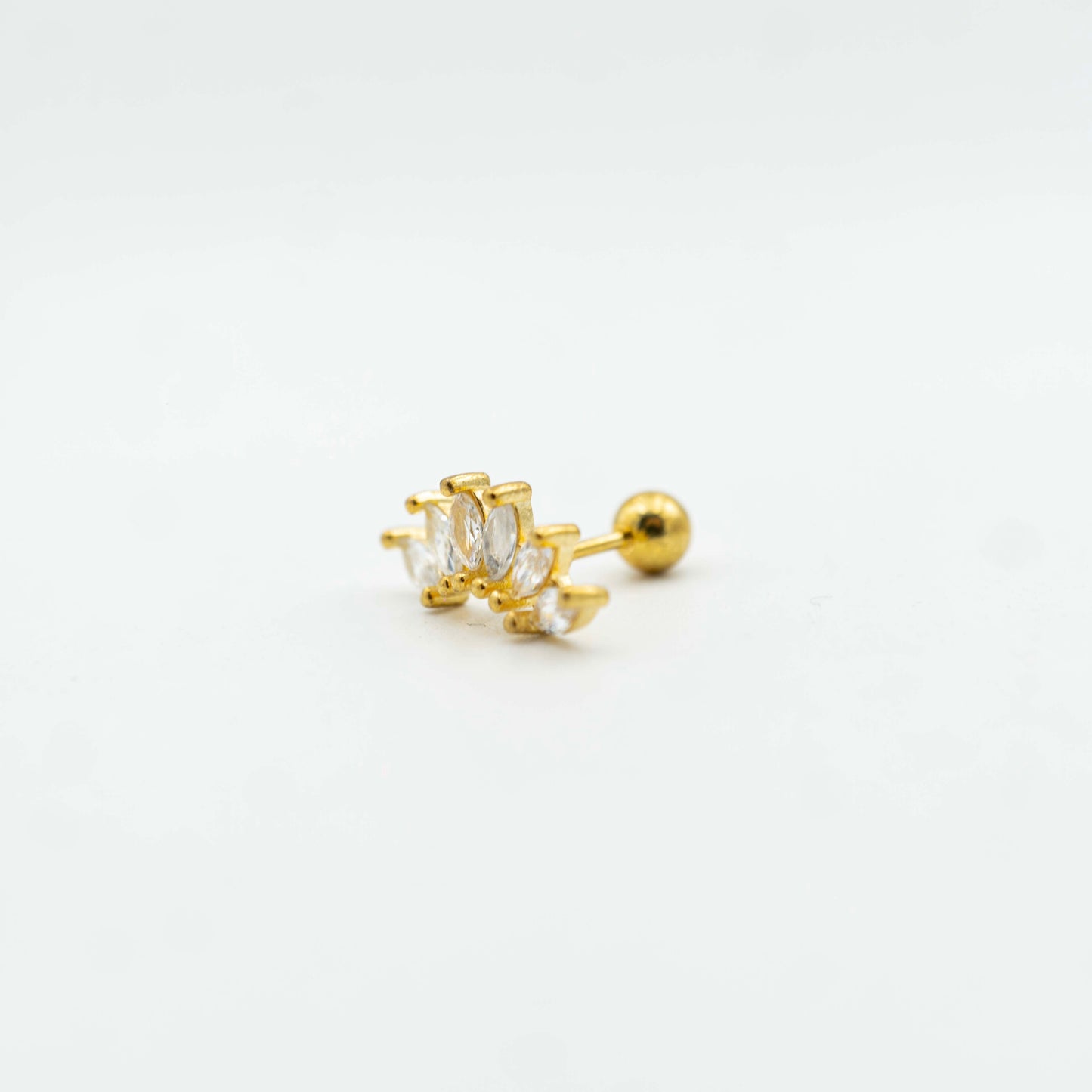 Piercings Dorados Acero