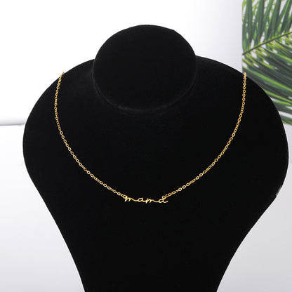 Collar Mamá Cursiva
