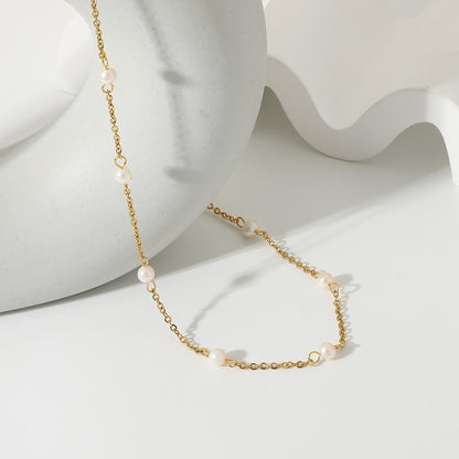 Collar Cadena Perlas