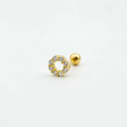 Piercings Dorados Acero