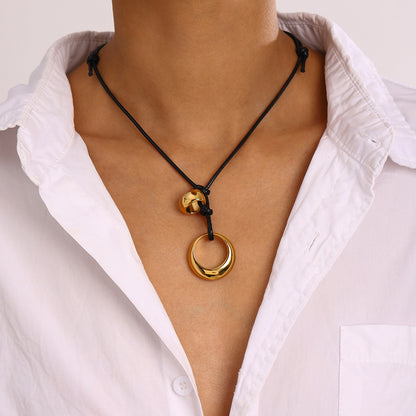 Collar Círculo Black
