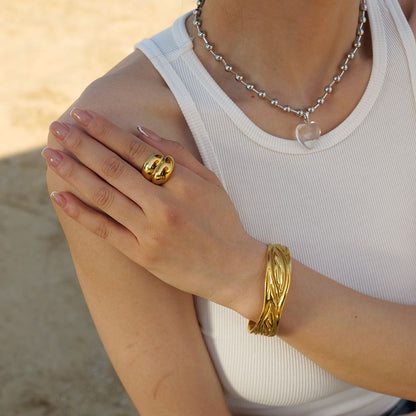 Anillo Doble Gold