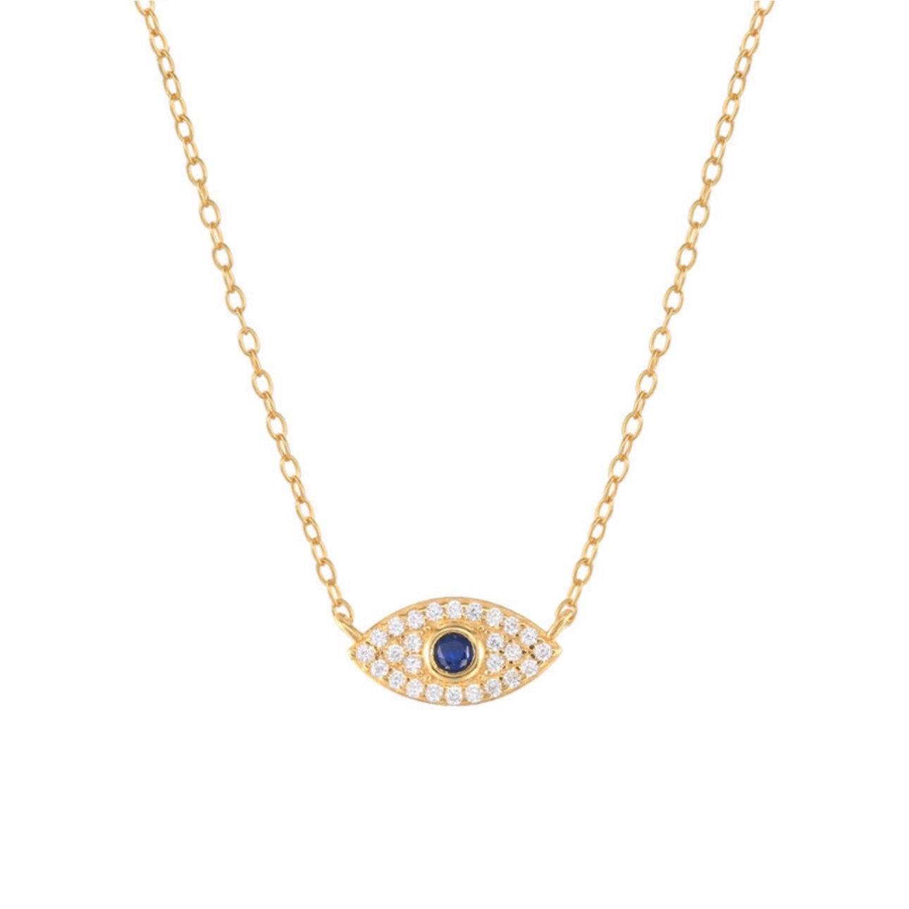 Collar Gold Eye .925