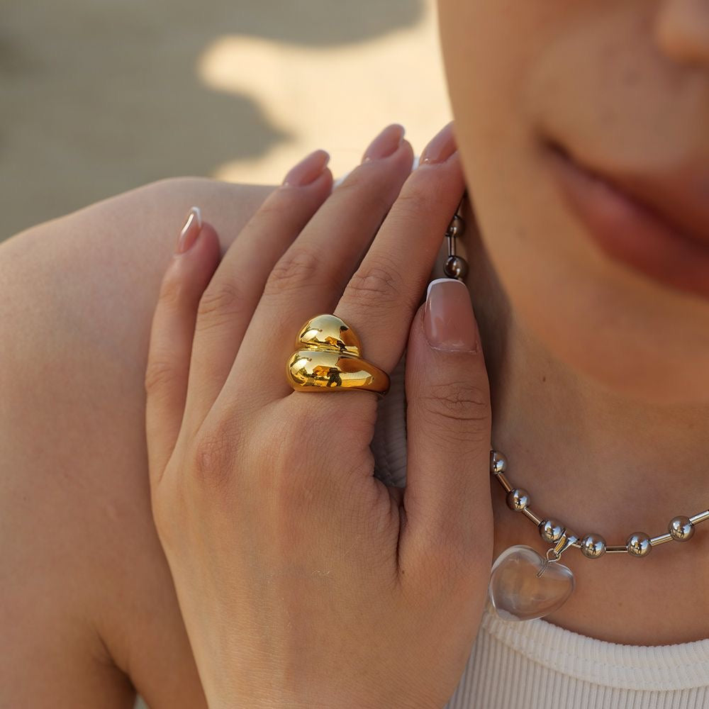 Anillo Doble Gold