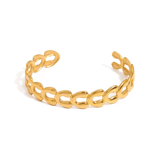 Pulsera Rodas Dorada