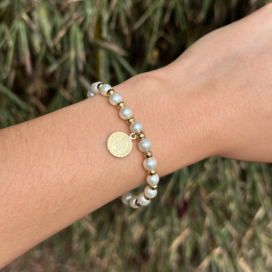 Pulsera Perla San Benito