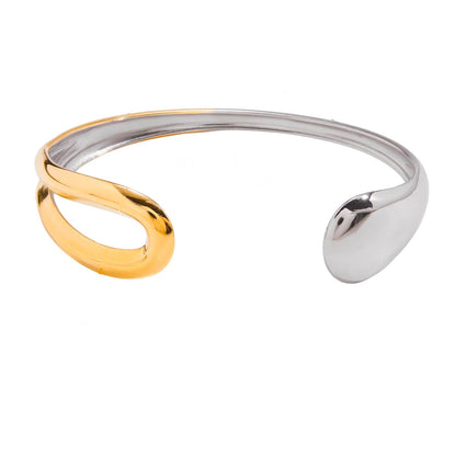 Pulsera Abierta Dual