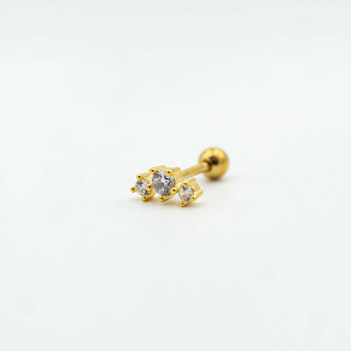 Piercings Dorados Acero
