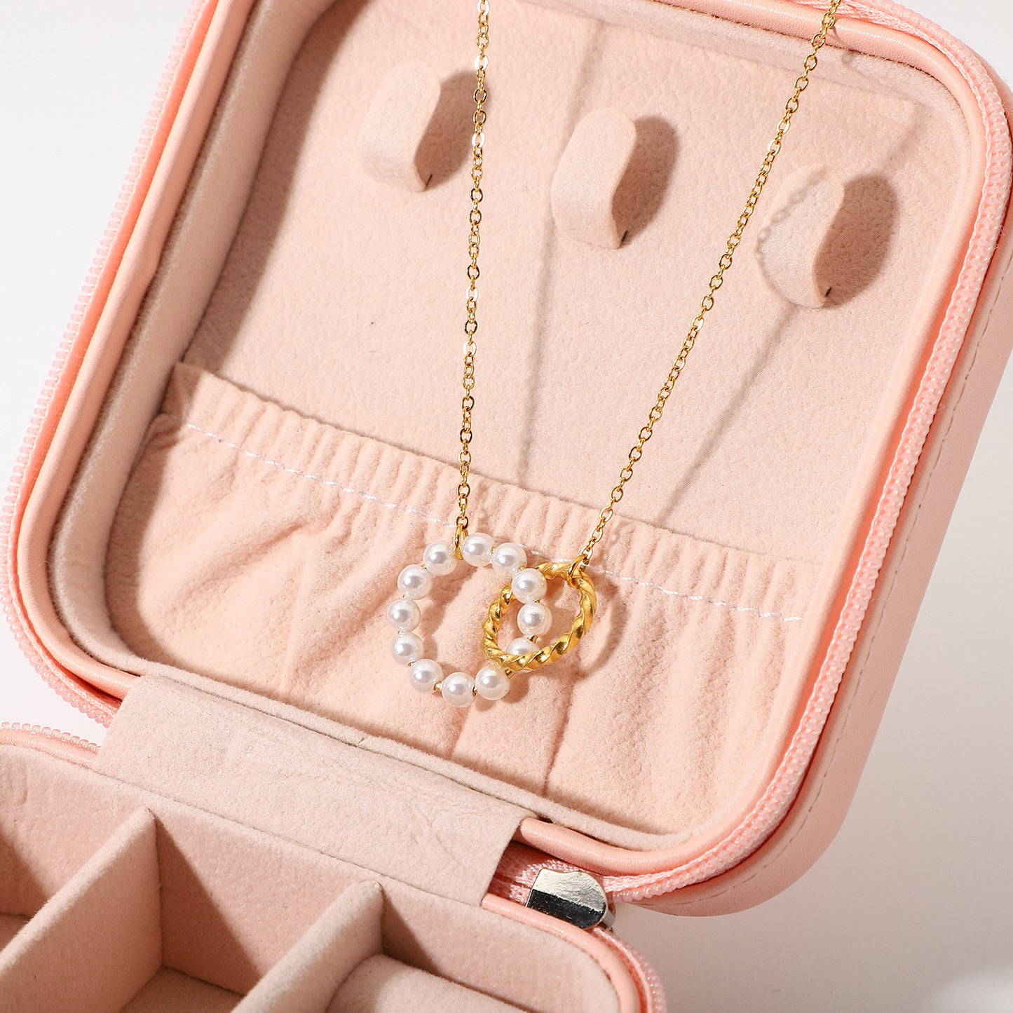 Collar Circulo Perla