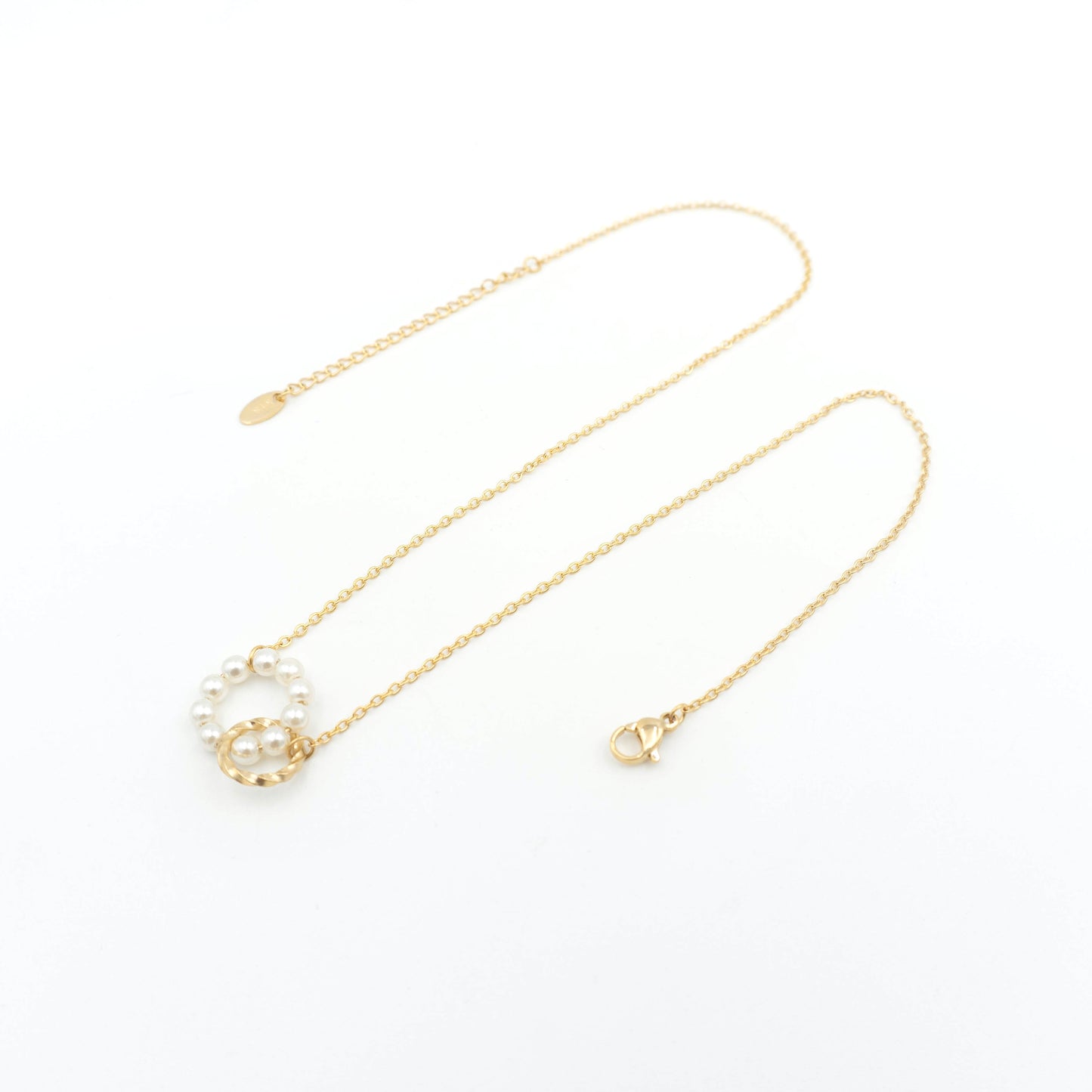 Collar Circulo Perla