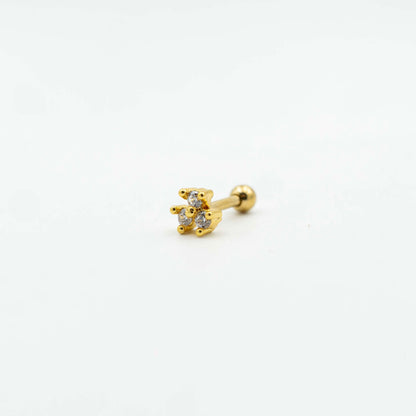 Piercings Dorados Acero