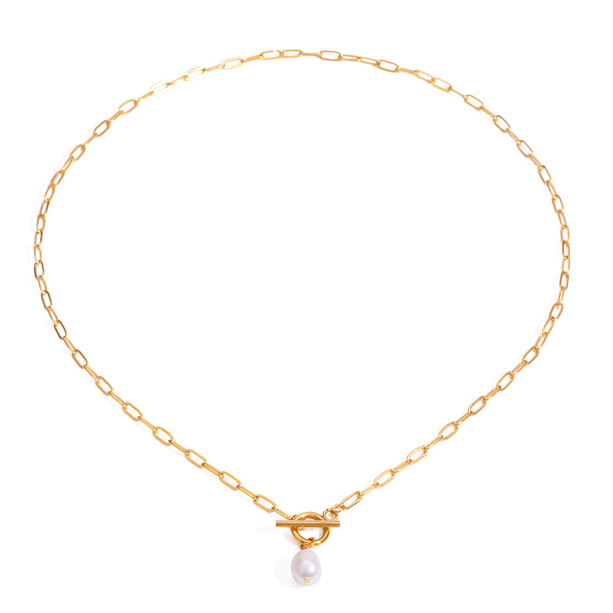 Collar Perla Broche