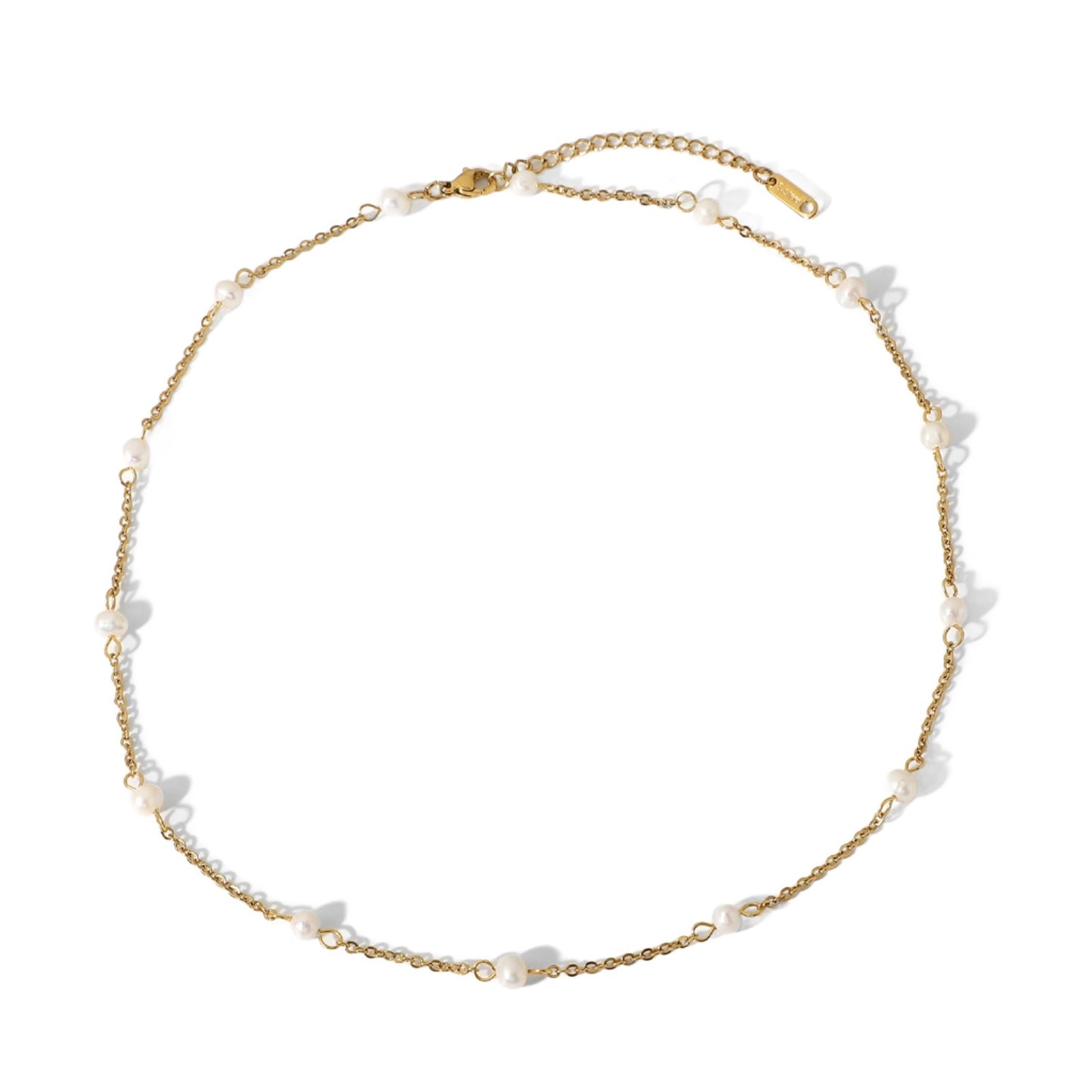 Collar Cadena Perlas