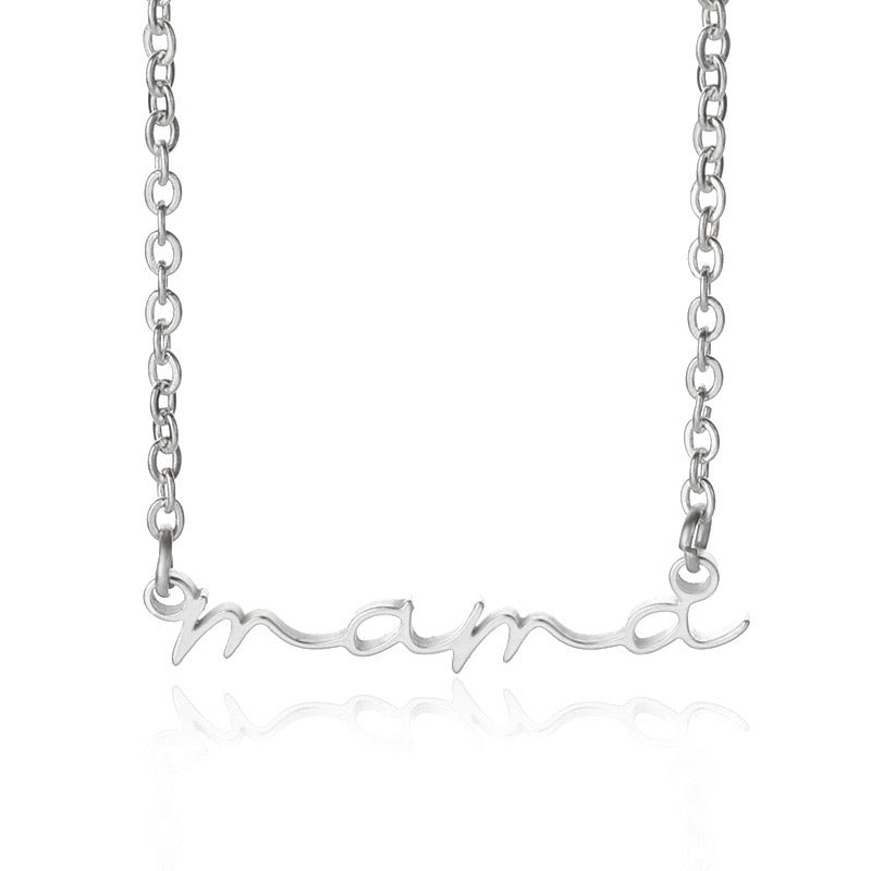 Collar Mamá Cursiva