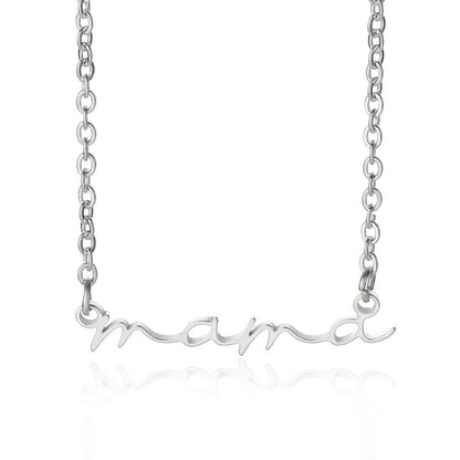 Collar Mamá Cursiva