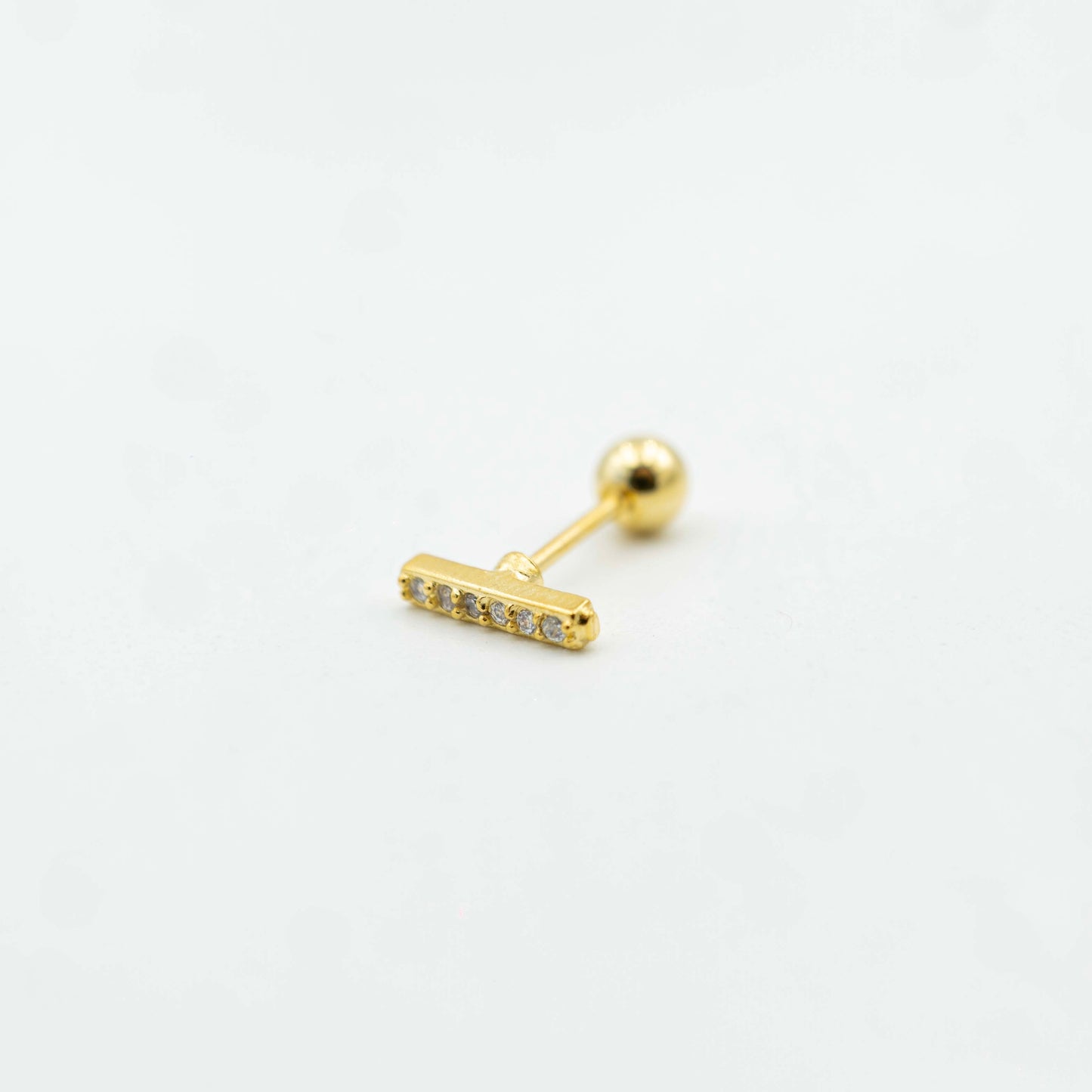 Piercings Dorados Acero