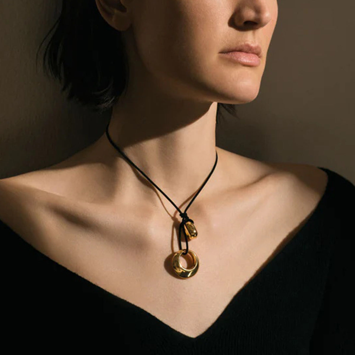 Collar Círculo Black