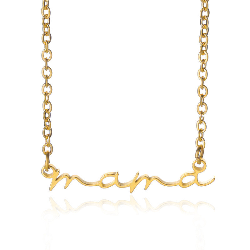 Collar Mamá Cursiva