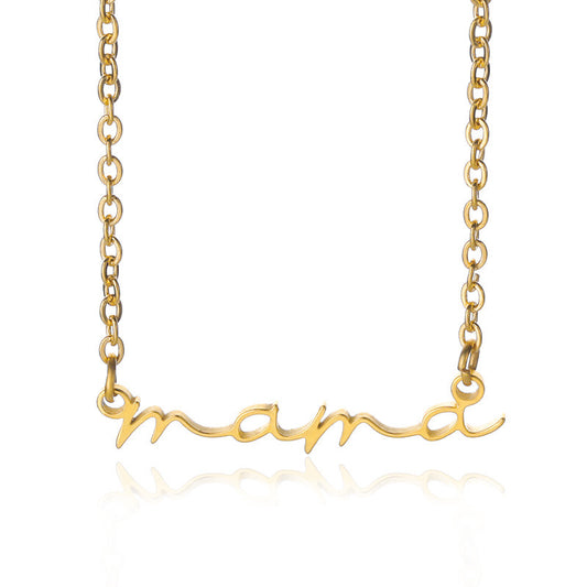 Collar Mamá Cursiva