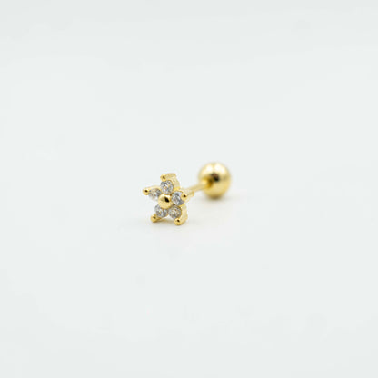 Piercings Dorados Acero