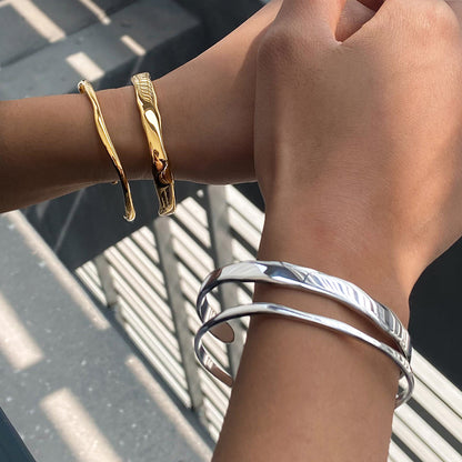 Pulsera Milos Plateada