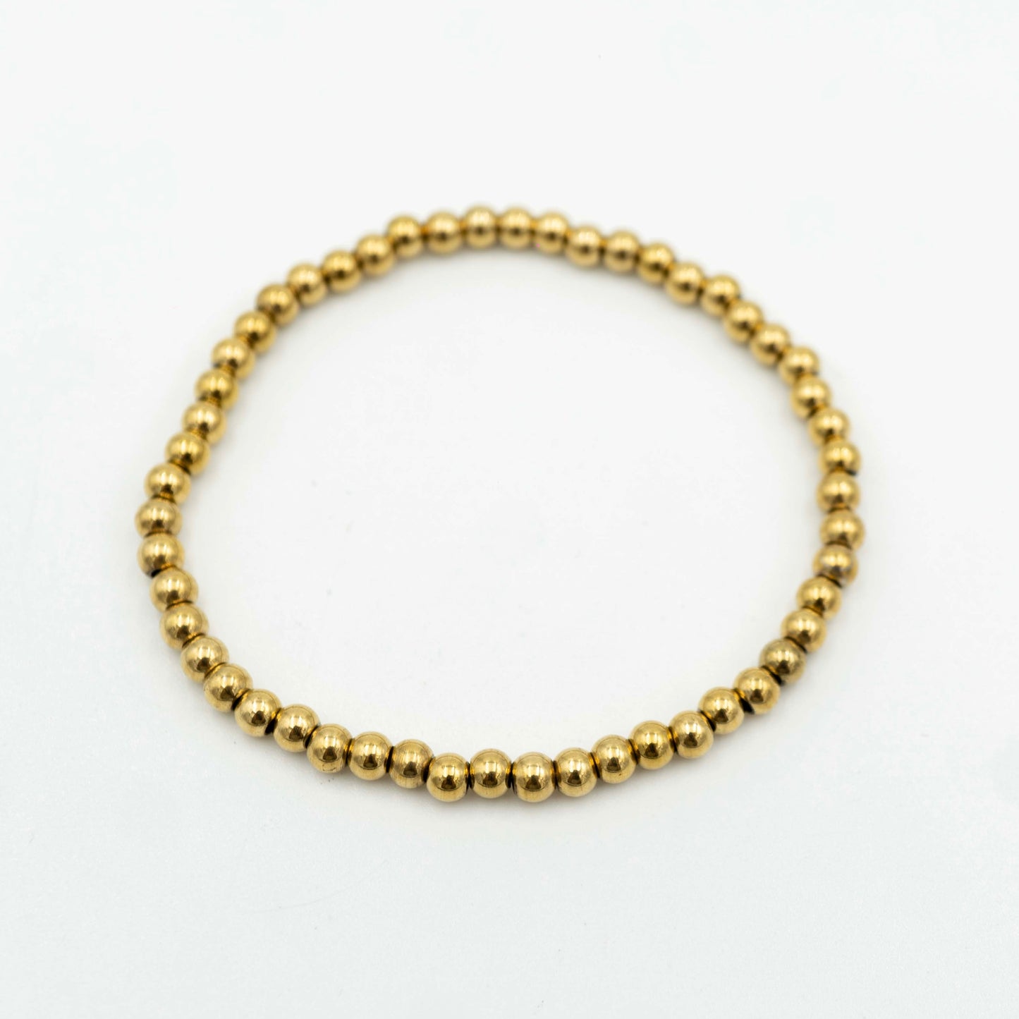 Pulsera Bolitas Dorada