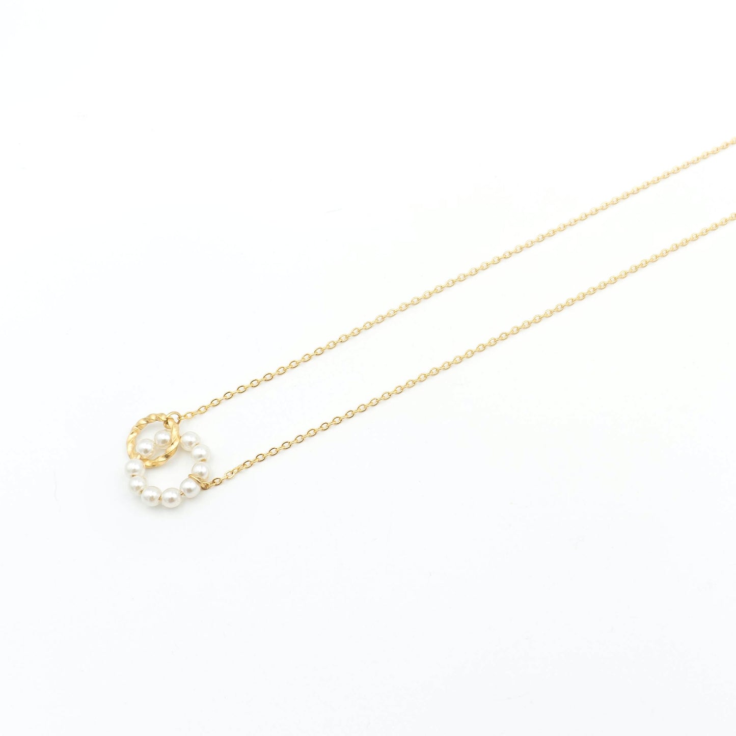 Collar Circulo Perla