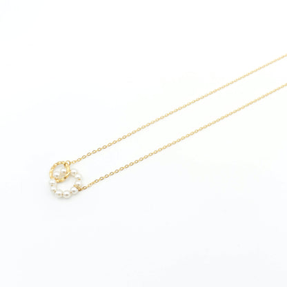Collar Circulo Perla