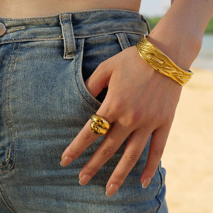 Anillo Doble Gold