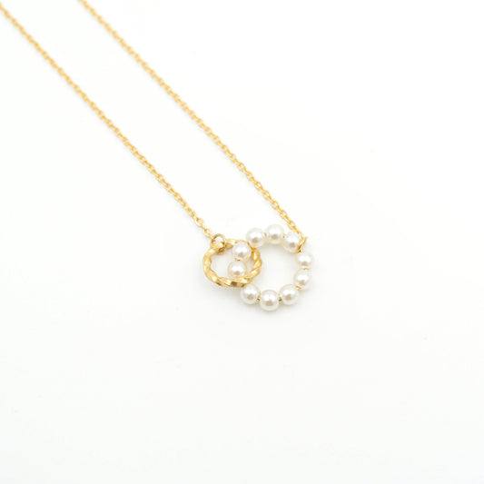 Collar Circulo Perla